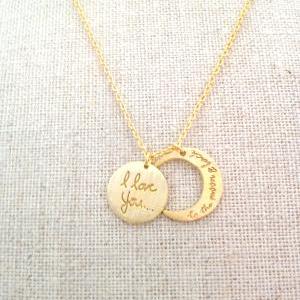 I Love You To The Moon And Back Necklace